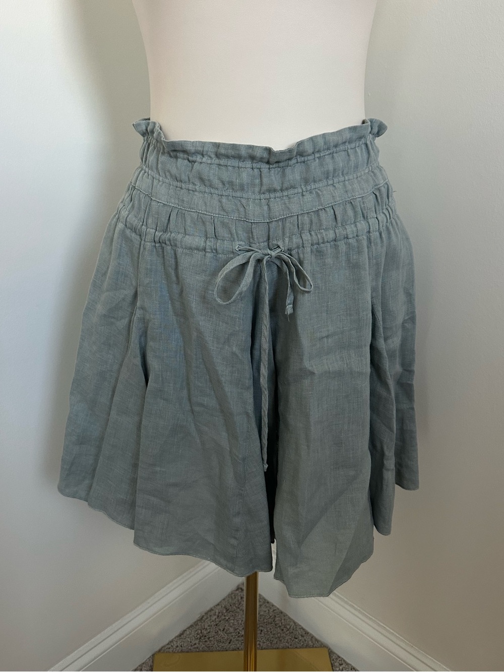 CP Shades Riki Linen Mini Skirt